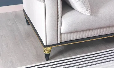 Produktbild von Dreisitzer Komfort Sofa Couch Polster Möbel Wohnzimmer Sofas Couchen