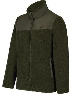 Productafbeelding van Fleecejas "Asken" voor heren, kleur: olijgroen, maat: XL