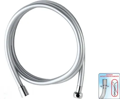 Produktbild von Brauseschlauch Duschschlauch Bad Dusche Handbrause aus PVC 200cm 017051