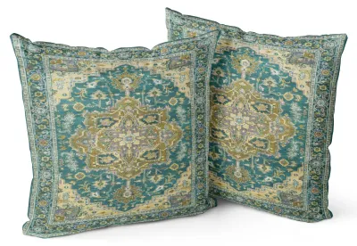 Productafbeelding van Set van 2 Boho Kussenhoezen 40 x 40 cm