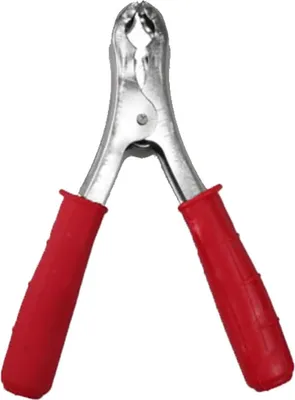 Produktbild von 6 Zangenklemmen/Auto-Batterie 120A 14480mm Rot