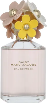 Produktbild von Marc Jacobs Daisy Eau So Fresh, Frauen, 125 ml, Nicht nachfüllbare Flasche, Grapefruit,Pear, Violet (flower),Wild rose, Zedernholz, Moschus