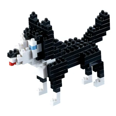 Produktbild von BRIXIES Husky, Bausatz, 8 Jahr(e), ABS, 120 Stück(e)