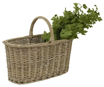 Obrázok produktu pre Clayre & Eef Úložný kôš 51x22x40 cm Hnedý ratan
