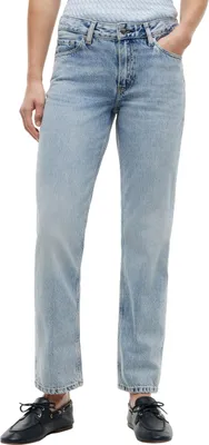 Obrázok produktu pre Tommy Hilfiger, dámske džínsy, klasický rovný strih, modrá (Glis), veľkosť 28W/32L
