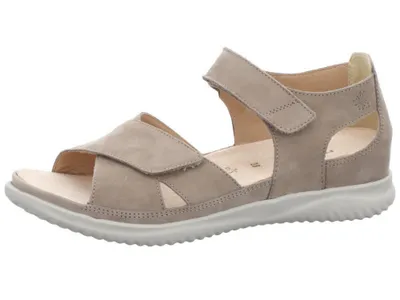 Produktbild von Hartjes Sandale Breeze 132.1113/99 31.00, Nubukleder, Taupe, Weite G, Fußbett zum Wechseln 37