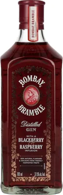 Immagine prodotto di Bombay Bramble Distilled Gin con infusione di more e lamponi | 37,5 % vol | 0,7 l