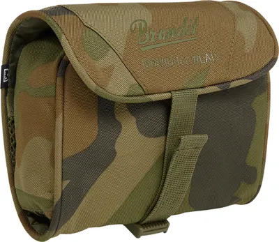 Image de Brandit BD8060 | Sac de toilette moyen Accessoires One Size - Couleur : Woodland - Taille : One Size