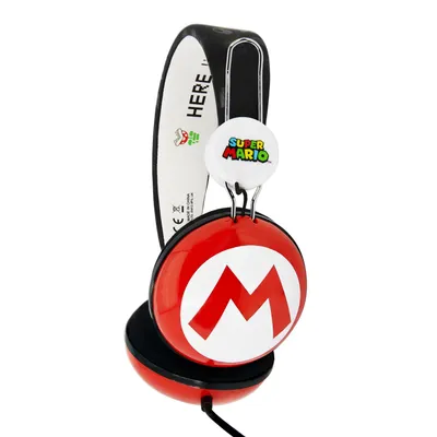 Immagine prodotto di OTL Technologies Super Mario SM0654 cuffia e auricolare Cuffie Cablato A Padiglione MUSICA Multicolore
