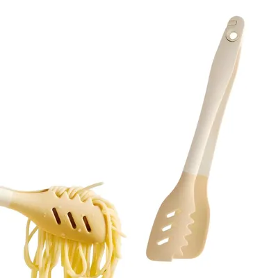 Silikon-Küchenzange, 28 cm, hitzebeständig bis 220 °C