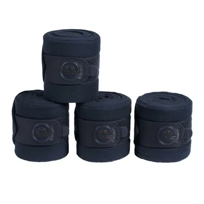 Produktbild von Eskadron Pferde Bandagen Fleece Emblem atlantic blue Platinum 2024, Größe:Full
