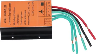 Produktbild von MPPT-Laderegler für Windkraftanlagen, Spannungsregler für Windkraftgeneratoren, 12 V/24 V, 40 A, 300 W–1000 W