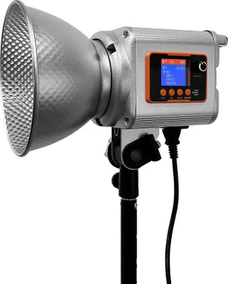 Obrázek produktu pro Video světlo, dvoubarevné, ovládání přes aplikaci, stříbrné