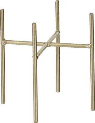 Produktbild von Mica Pflanzenständer Ascot gold Eisen Ø 13,5 x 14 cm