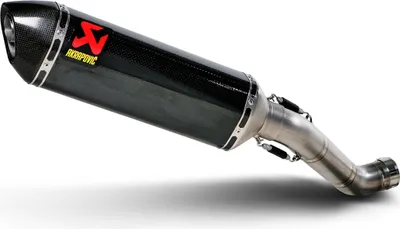 Immagine prodotto di Terminale Akrapovic Slip-On carbonio Aprilia Tuono V4