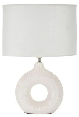 Immagine prodotto di Mauro Ferretti Lampada da tavolo Seta Bianca, 28,5x15x43 cm