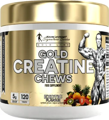 Produktbild von Kevin Levrone | Gold Creatine Chews | Creatine Monohydrate Blue raspberry