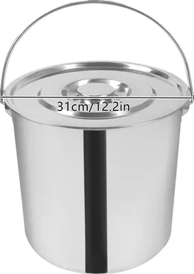 Zdjęcie produktu dla Dzbanek na mleko, stal nierdzewna 304, pojemność 20 l, srebrny