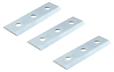 Produktbild von Häckslermesser 3 x 8,5cm passend LESCHA ZAK 2700, 3500, 52534, 56787, 52645