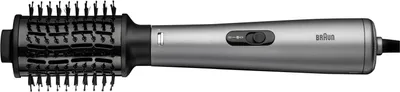Immagine prodotto di Braun AS 4.3 Spazzola ad aria calda nera, argento 1000 W 2,2 m