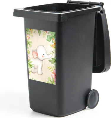 Produktbild von MuchoWow® - Mültonnen-sticker - Sticker - Aufkleber für die Mülltonne