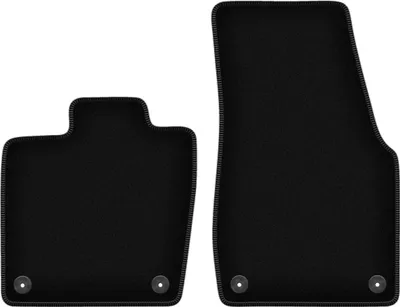 Image de Wielganizator Tapis avant de sol velours sur-mesure pour VW ID.7 (2023-, kombi, liftback) noir, jeu 2 pièces, fixations