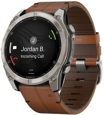 Produktbild von Garmin Fenix 8, 3,56 cm (1.4"), AMOLED, Touchscreen, 32 GB, GPS, 92 g