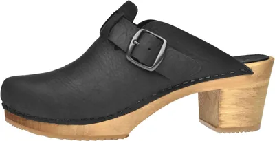 Produktbild von Sanita Wood-Malulo Square Open Clog Black Gr.40