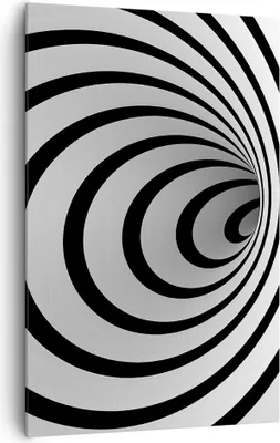 Produktbild von Bild auf Leinwand - Leinwandbild - Einteilig - Spirale abstrakt komposition - 80x120cm - Wand Bild - Wanddeko - Wandbilder - Leinwanddruck - Wanddekoration - Leinwand bilder - Wandbild - PA80x120-2648