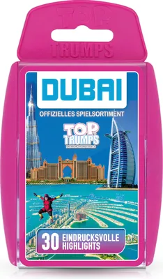 Produktbild von Top Trumps - Dubai Kartenspiel Quartettspiel Spiel