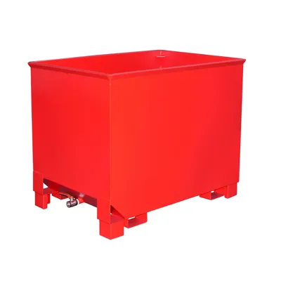 Produktbild von Bauer Spänekasten CS 80, lackiert, Feuerrot