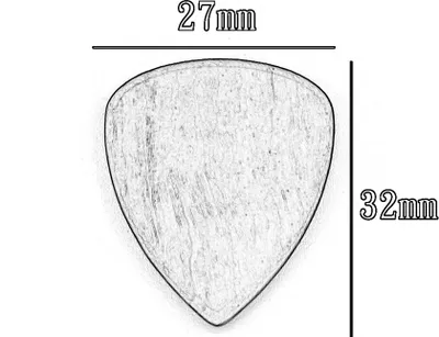 Obrázek produktu pro Dřevěné kytarové trsátka Plectrum pro akustickou kytaru Elektrické ukulele 2ks Bocote Wood