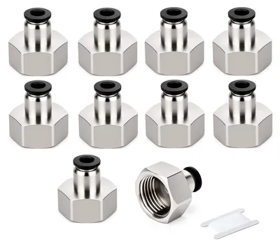 Rohrverbindungsadapter, 10 Stück, 5 x 10 x 0,5 Zoll
