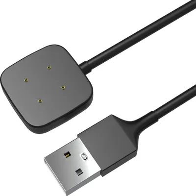 Zdjęcie produktu dla Kabel kompatybilny z Fitbit Versa 4 / Versa 3 / Sense 2 / Sense - wymienny adapter USB 1m do ładowania smartwatchy Phonillico®