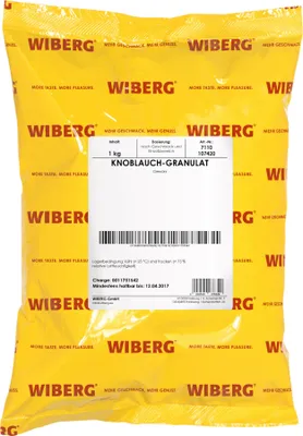 Produktbild von Basic Knoblauchgranulat 1000g von Wiberg