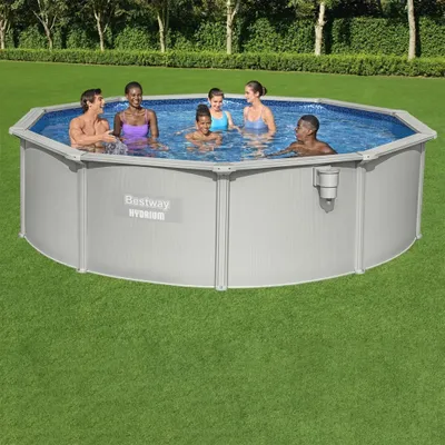 Produktbild von Stahlwandpool Komplett-Set Ø 460x120cm