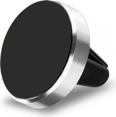 Produktbild von Metal Magnetic Cell Mobile Phone Car Holder mit Clips - Farbe: Silber