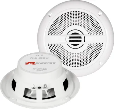 Produktbild von Renegade RXM52W, 2-Wege, 160 W, 80 W, 3 Ohm, 80 - 20000 Hz, Polypropylen