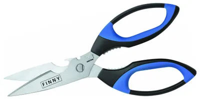 Obrázek produktu pro Univerzální nůžky Kretzer Finny, černo-modré, 20 cm 771620 (Multifunkční kuchyňské nůžky)