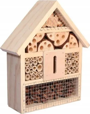 Immagine prodotto di Casetta per insetti 19x7x22 cm in legno Garden & Fun