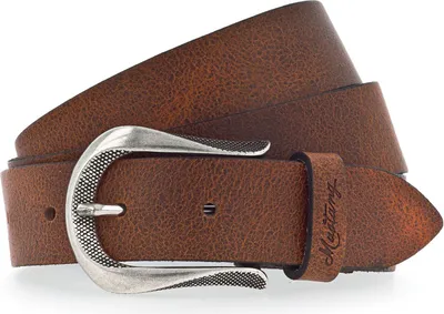 Produktbild von MUSTANG Leder Gürtel Belt 3.0 W110 Baileys braun