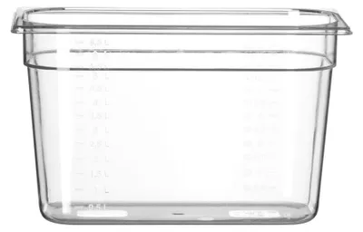 Immagine prodotto di HENDI Contenitore gastronorm 1/3, Profi Line, GN 1/3, 7,8L, trasparente, 325x176x(H)200mm
