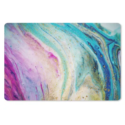 Produktbild von MuchoWow® Mauspad Mousepad Marmor - Farbe - Regenbogen 27x18 cm - Mousepads - Maus Mat - Pad - Mausunterlage - Büroartikel - Desk Matten