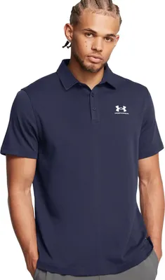 Produktbild von Under Armour Lockeres Poloshirt mit Symbol, Blau XL