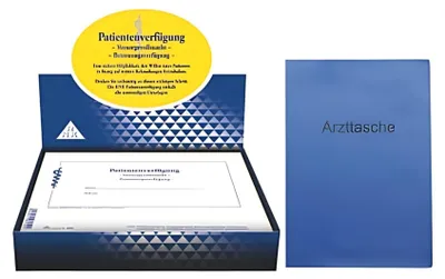 Produktbild von Patientenverfügung +Arzttasche gratis RNK 2895AA Aktion