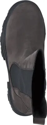Produktbild von MARCO TOZZI Damen Stiefelette Leder Chelsea Boot Stretch Plateau 2-25402-41, Größe:40 EU, Farbe:Grau