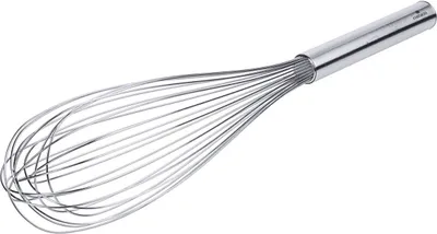 Produktbild von Schneebesen, Rührbesen, Edelstahl, 24 Drähte, 26-50 cm wählbar : 45 cm Variante: 45 cm