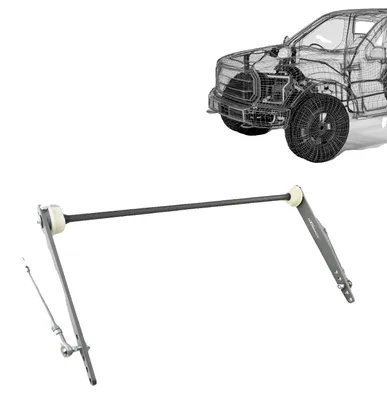Imagen del producto de Kit de barra estabilizadora delantera, acero, longitud de 105,7 cm, ancho de 14 cm, altura de 10 cm, peso de 7750 g