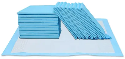 Zdjęcie produktu dla Ikodm, 150 sztuk, podkładki dla psów, 45x60 cm, maty treningowe dla szczeniąt, jednorazowe, chłonne maty do załatwiania się