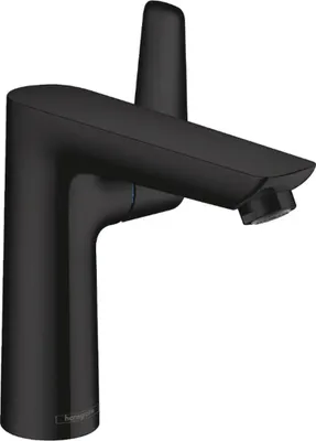 Obrázok produktu pre Hansgrohe Talis E umývadlová batéria 150 s odtokovou súpravou s ťahadlom, matná čierna, 1 ks.